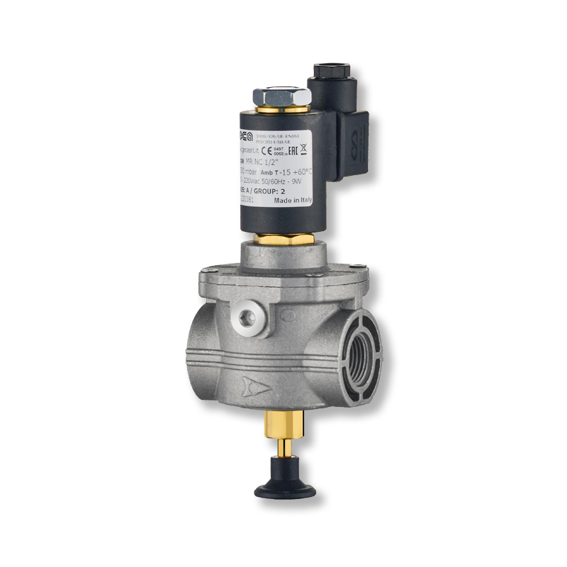 Istruzioni Elettrovalvole GAS N.A. e N.C. - Alluminio