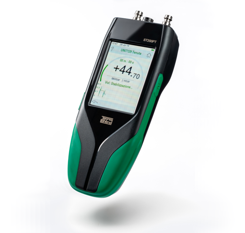 Istruzioni ST200PT/ST200PTB Prova tenuta gas