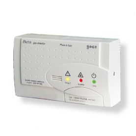 BETA 754/756 Gas leak control unit and remote detector with Replaceable Sensor and optical-acoustic alarm and relay