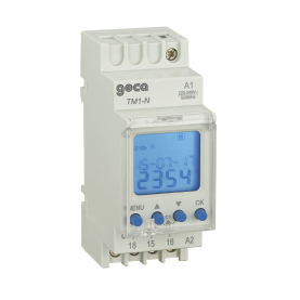 TM1-N Daily and weekly digital time switches 1 channel