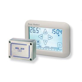 EASY RADIO+ programmable thermostat with radio transmission