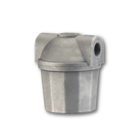 Filtres gazole petite capacité avec reservoir aluminium